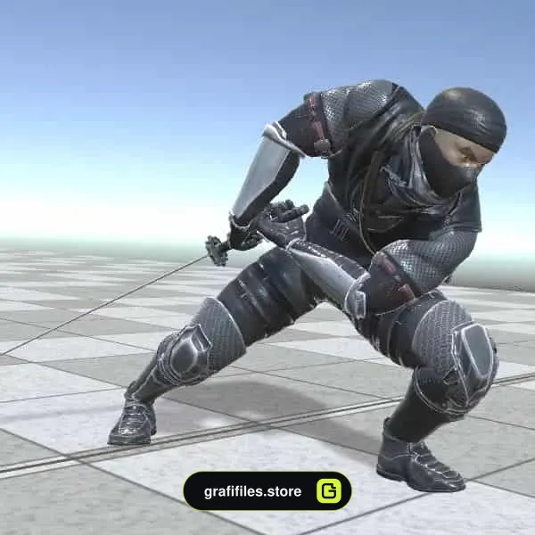 پروژه Ninja Animset برای یونیتی - 5