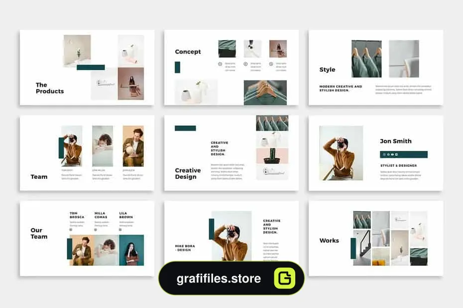 قالب کینوت NOYA – Keynote Template
