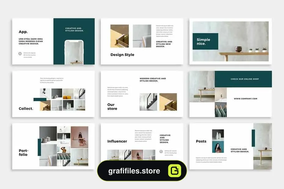 قالب کینوت NOYA – Keynote Template