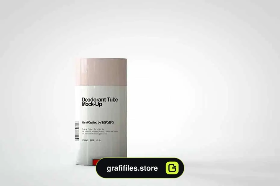 دانلود موکاپ بالم لب Oval Lip Balm Tube | Stick Mock-Up - 4 موکاپ بالم لب