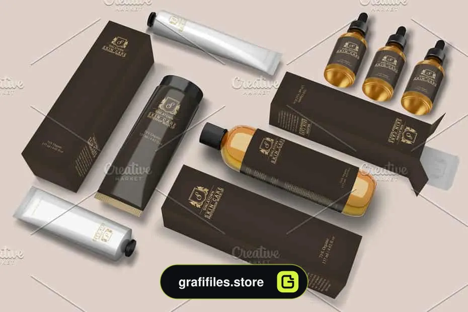 موکاپ محصولات آرایشی و بهداشتی