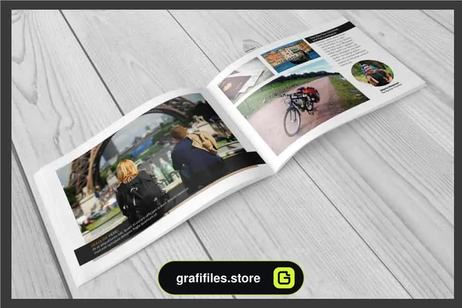 قالب ایندیزاین آلبوم عکس Photo Album Template V.02