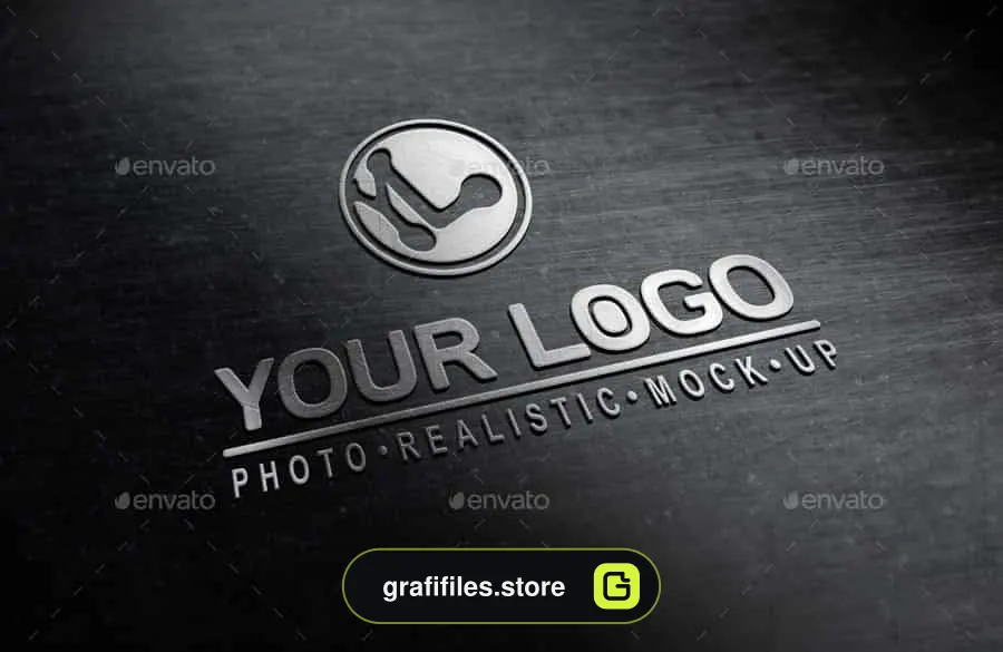 موکاپ لوگو Photo realistic Logo Mockup Pack Vol.2