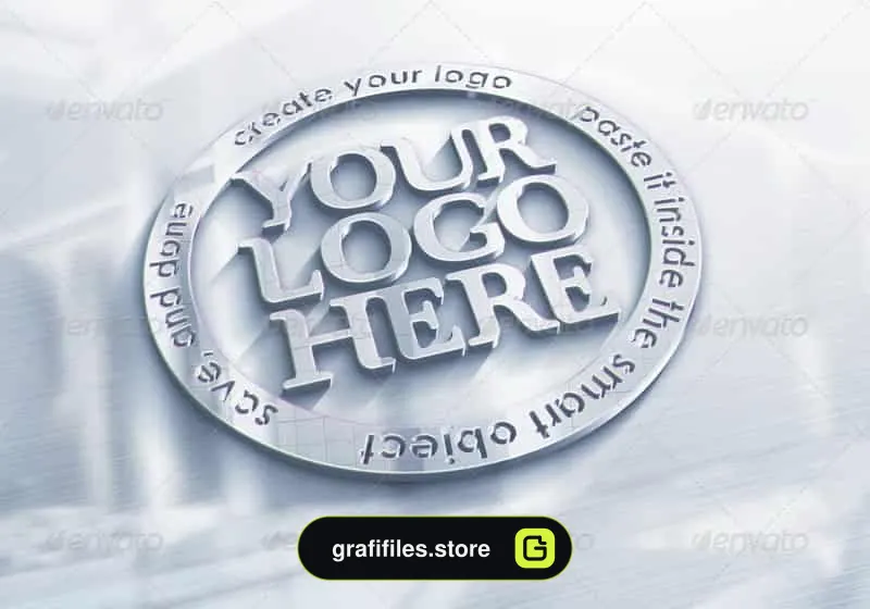موکاپ لوگو Photorealistic Logo Mock-ups / Version 01