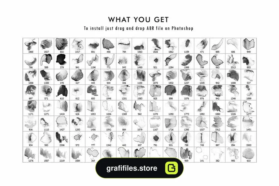 براش فتوشاپ Photoshop Brush Bundle