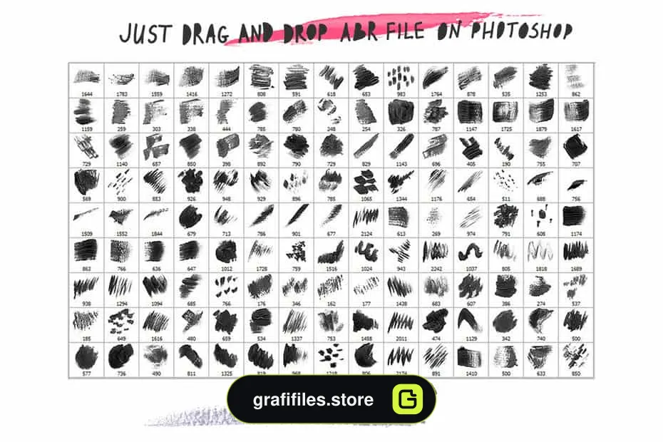 براش فتوشاپ Photoshop Brush Bundle