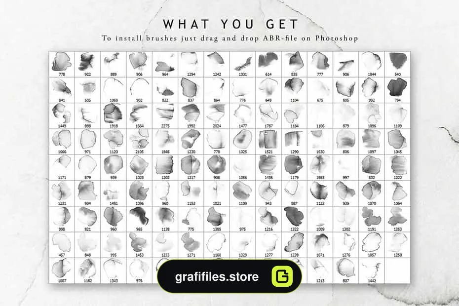 براش فتوشاپ Photoshop Brush Bundle