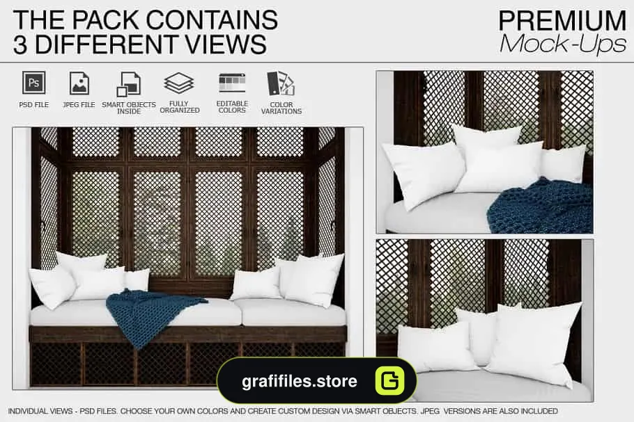 موکاپ بالش