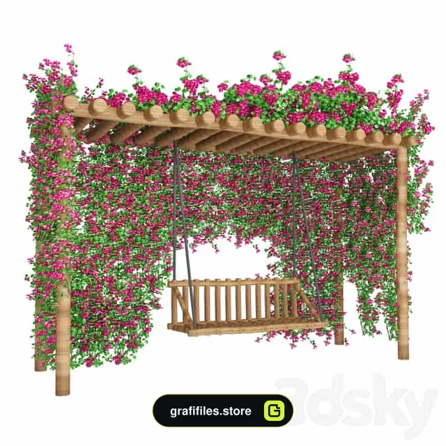 دانلود 70 مدل سه بعدی گل و گیاه زینتی