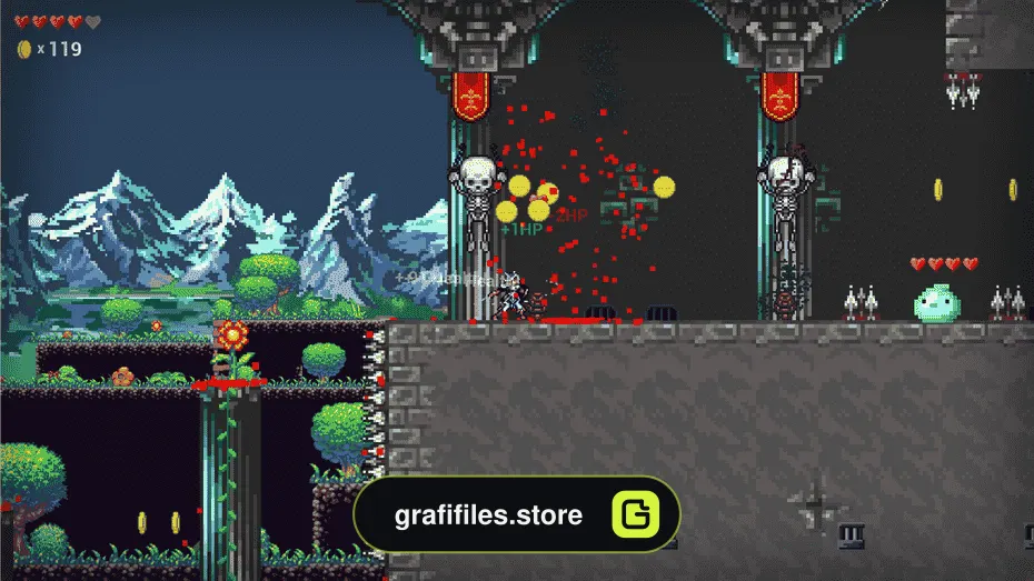 Platformer Kit 2D برای آنریل انجین - 15