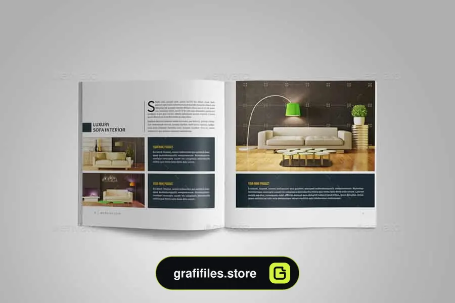 فایل لایه باز بروشور Portfolio Brochure Template