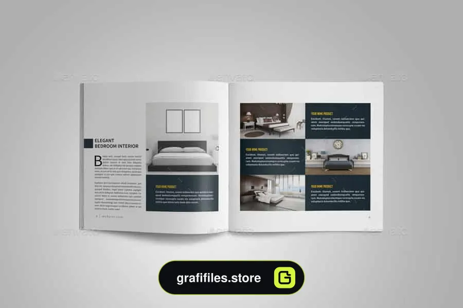 فایل لایه باز بروشور Portfolio Brochure Template