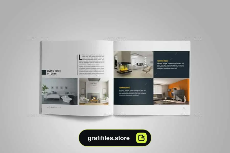 فایل لایه باز بروشور Portfolio Brochure Template