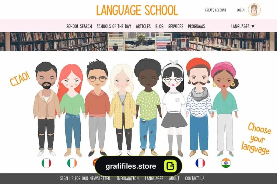 جعبه ابزار ساخت چهره کاراکتر موشن گرافیک