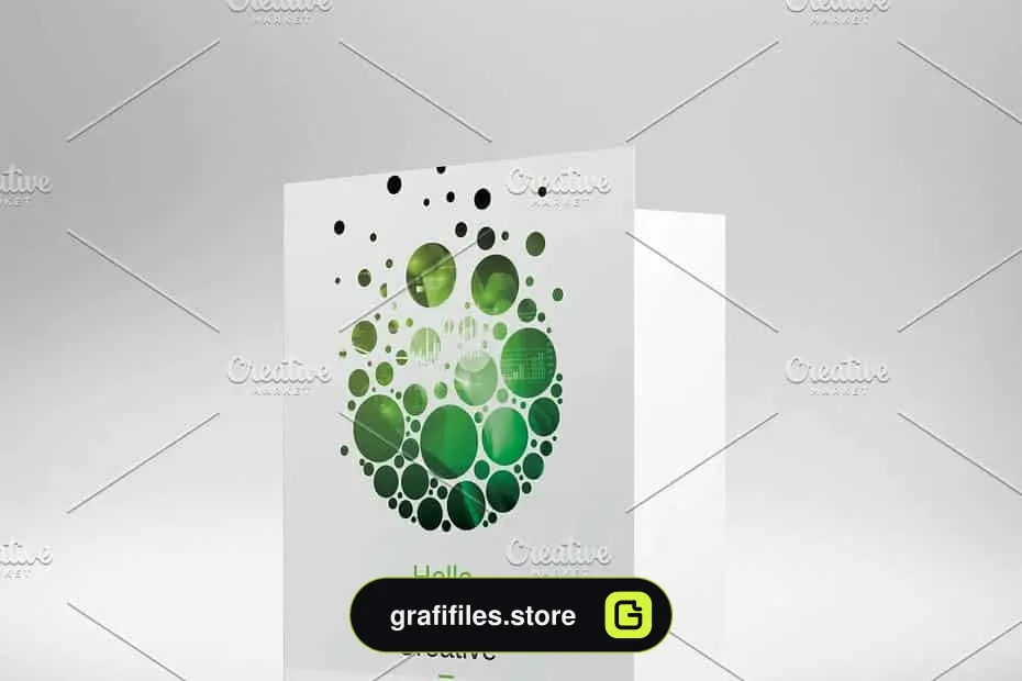 فایل لایه باز پوشه پرزنتیشن Presentation Folder