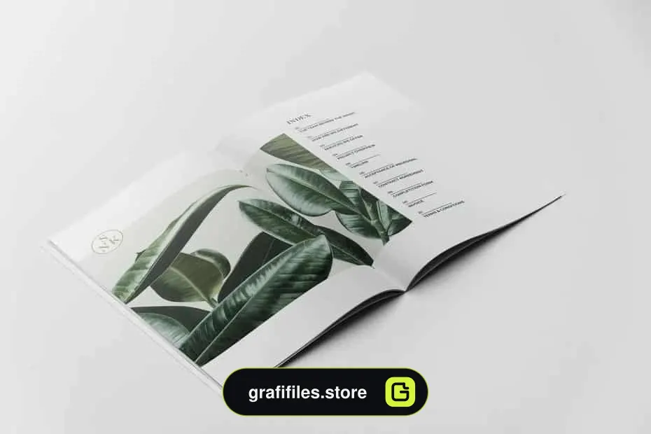 فایل لایه باز پروپوزال Project Proposal Contract & Invoice