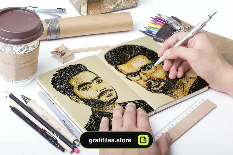 اکشن تبدیل عکس به نقاشی آبرنگی