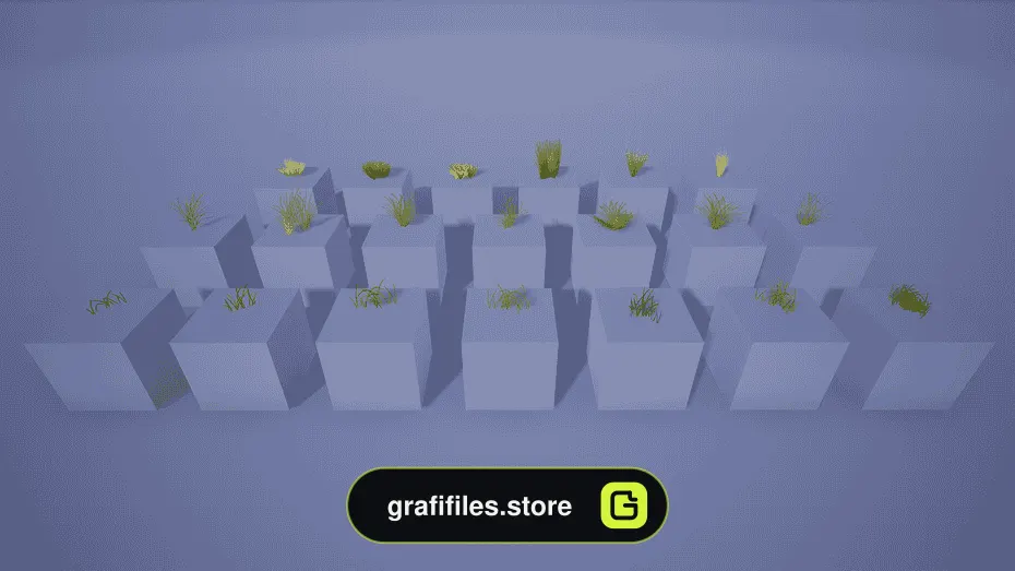 Realistic Grass برای آنریل انجین - 1