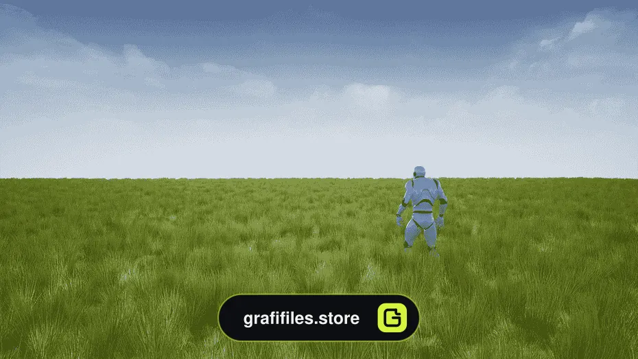 Realistic Grass برای آنریل انجین - 5