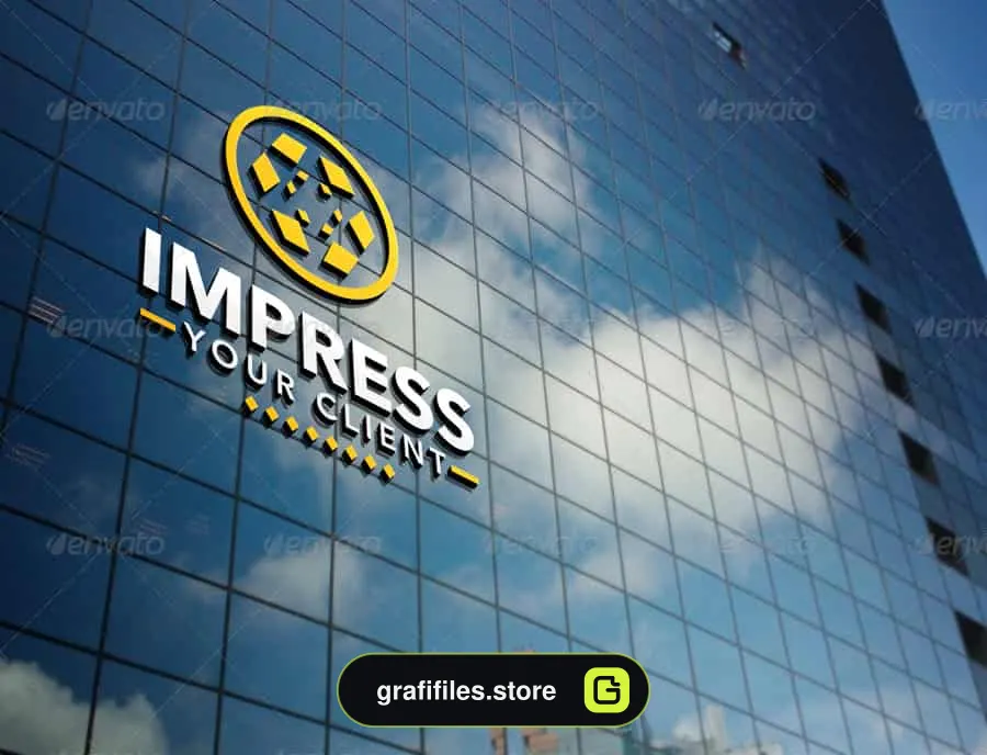 موکاپ لوگو Realistic Logo Mockups