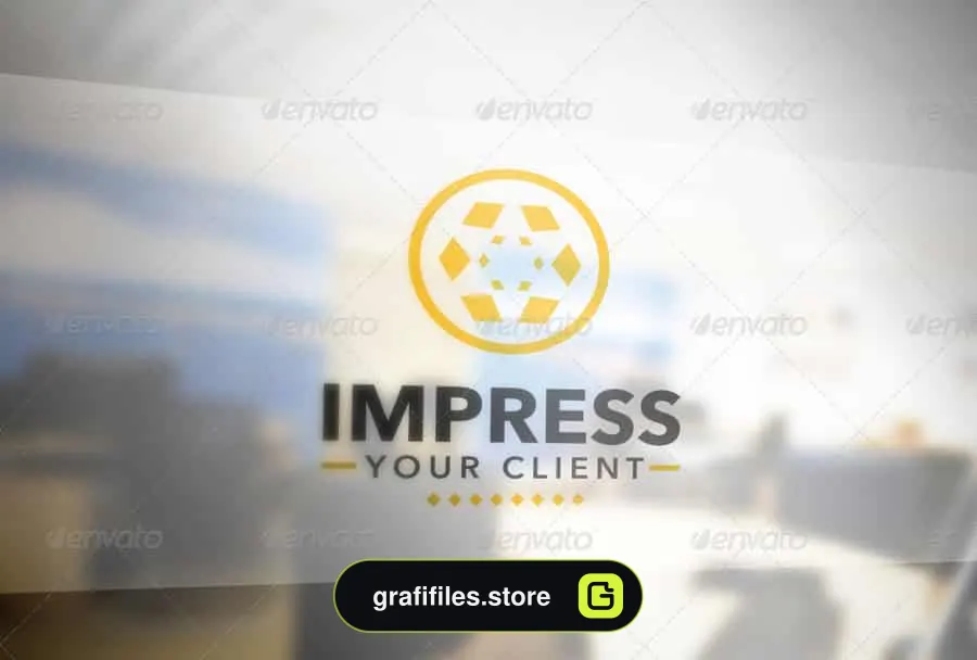 موکاپ لوگو Realistic Logo Mockups