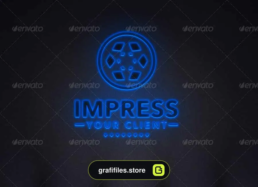 موکاپ لوگو Realistic Logo Mockups