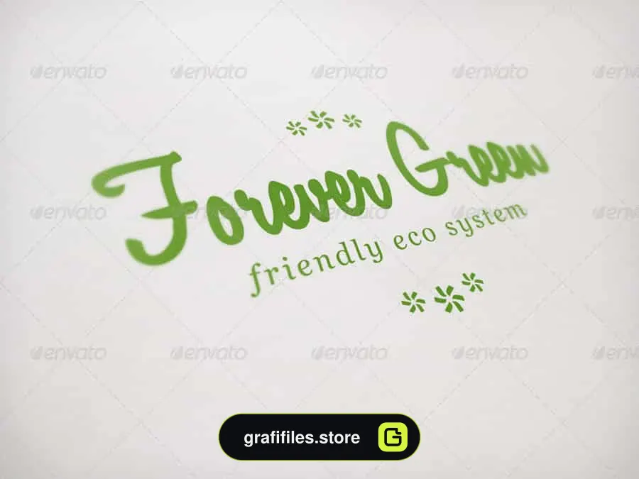 موکاپ لوگو Realistic Logo Mockups