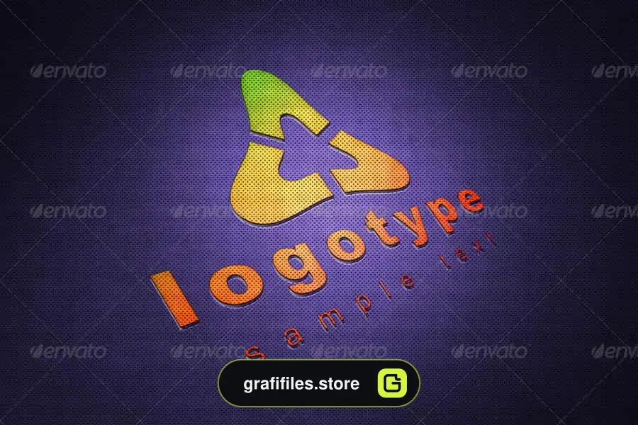موکاپ لوگو Realistic Logo Mockups – Smart Template V.1