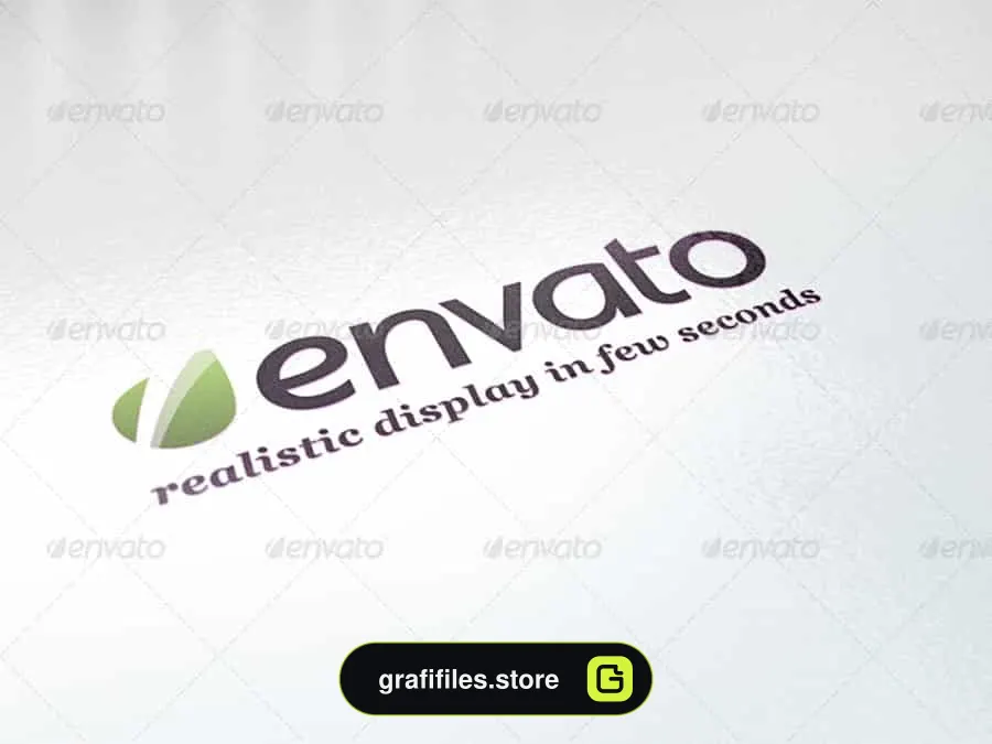 موکاپ لوگو Realistic Logo Mockups – Smart Template V.2