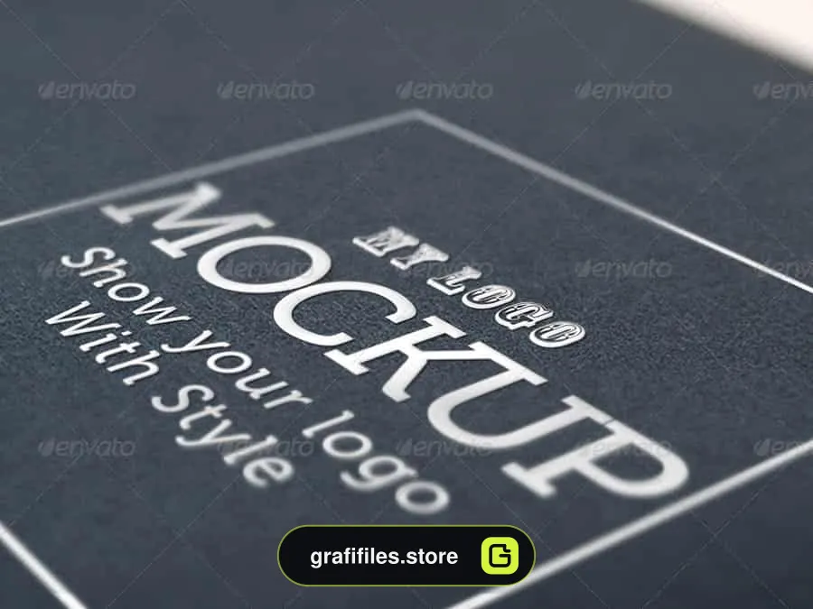 موکاپ لوگو Realistic Logo Mockups – Smart Template V.2