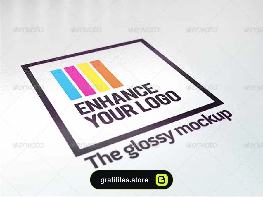 موکاپ لوگو Realistic Logo Mockups – Smart Template V.2
