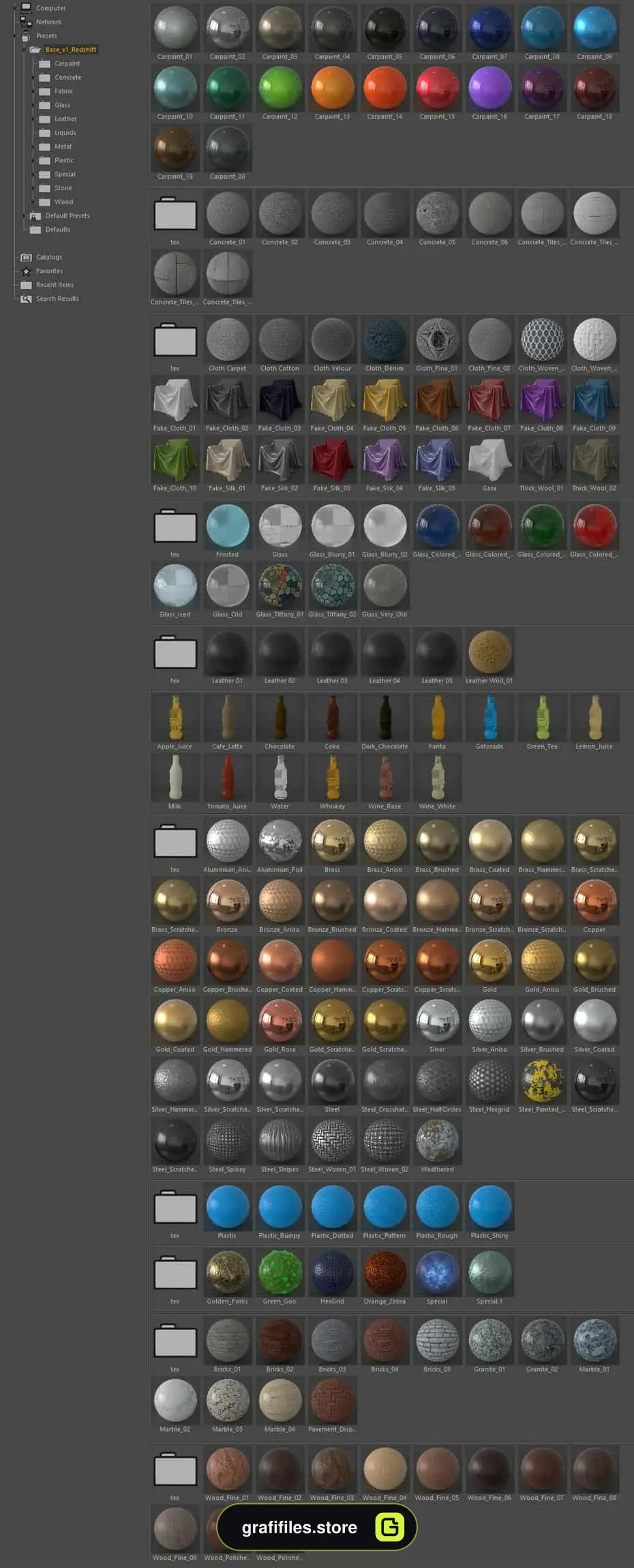 متریال ردشیفت در Cinema 4D - 1