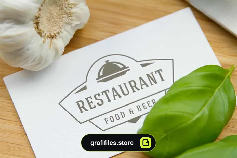 فایل لایه باز لوگو رستوران Restaurant Logos and Badges 1
