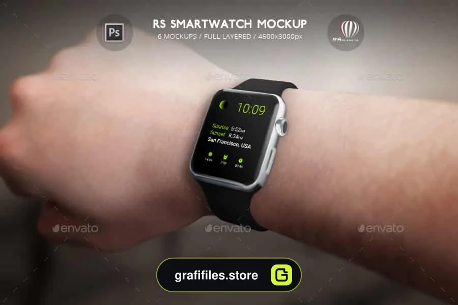 موکاپ ساعت هوشمند