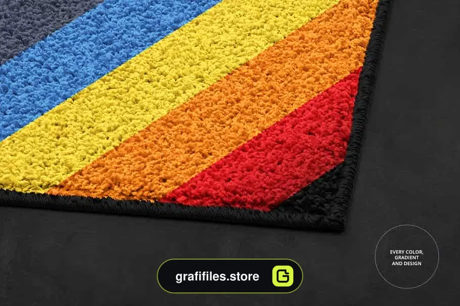 موکاپ پادری Rug Mockup Set