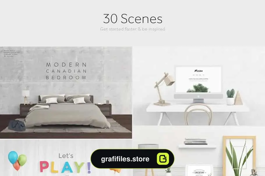 جعبه ابزار ساخت موکاپ Scene Creator Front View