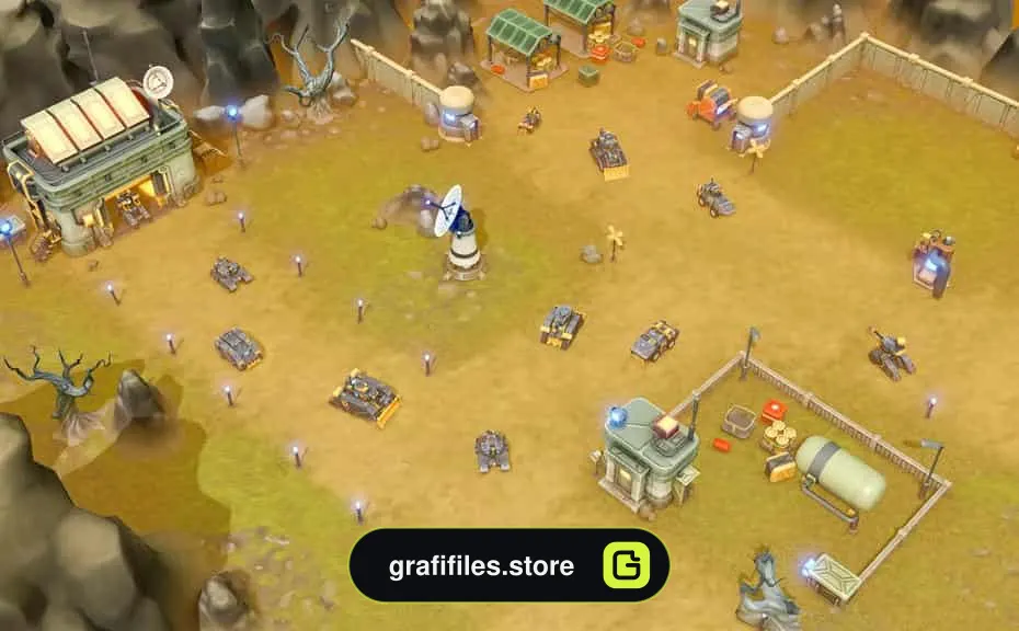 SCI FI Tower Defense Pack 2 برای یونیتی - 9