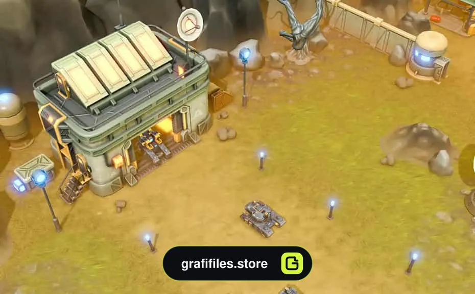 SCI FI Tower Defense Pack 2 برای یونیتی - 11