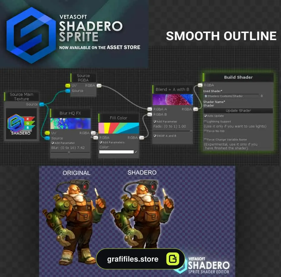 ابزار Shadero Sprite برای یونیتی - 3