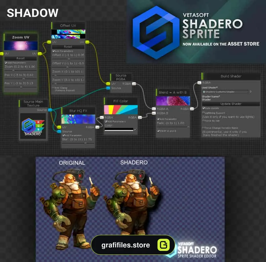 ابزار Shadero Sprite برای یونیتی - 7