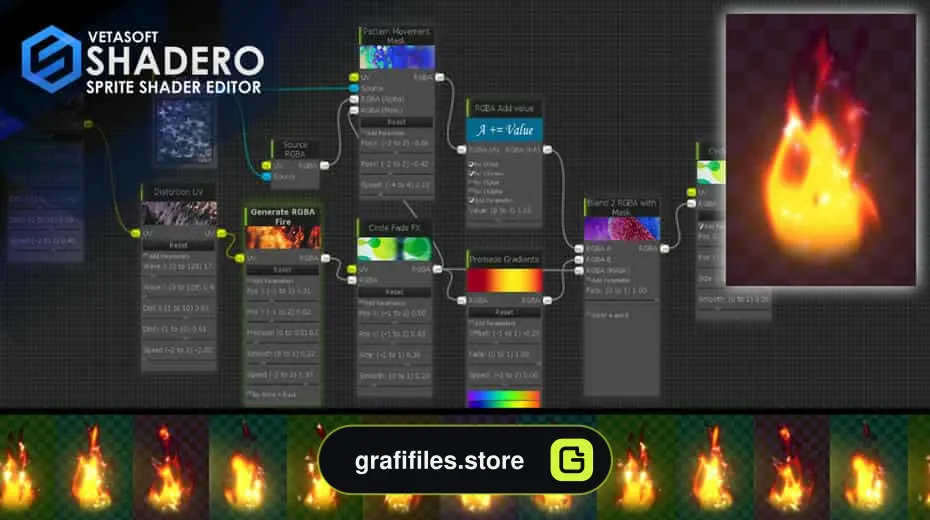 ابزار Shadero Sprite برای یونیتی - 17