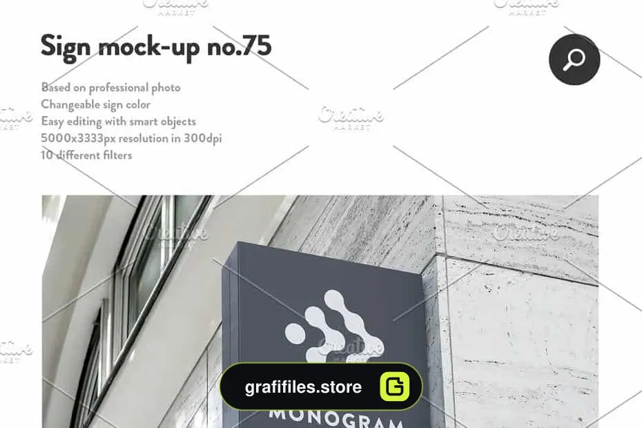 موکاپ لوگو Sign Facade Logo Mockup Bundle 2