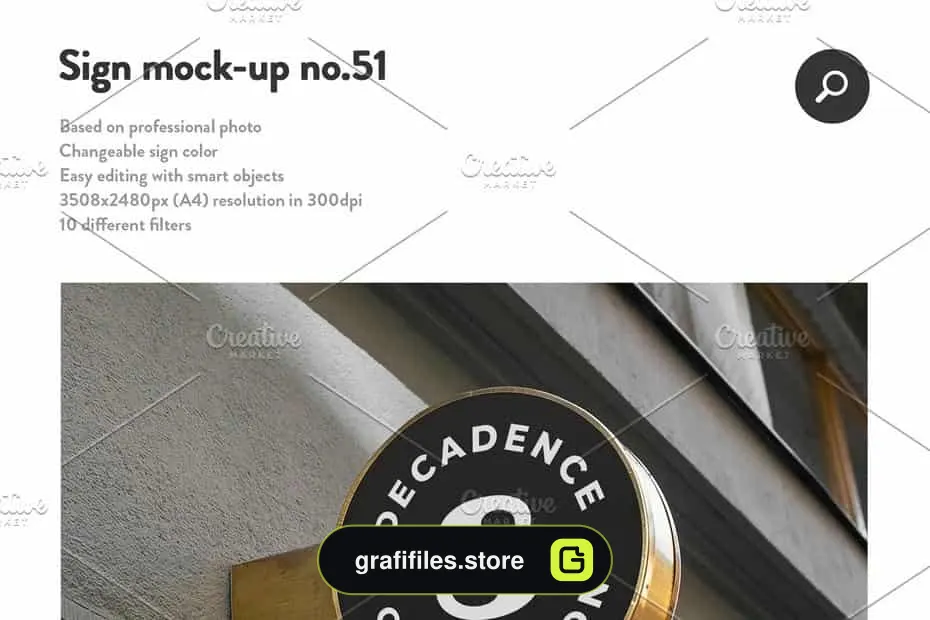 موکاپ لوگو Sign Facade Logo Mockup Bundle 2