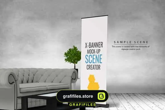 جعبه ابزار ساخت موکاپ استند و بنر