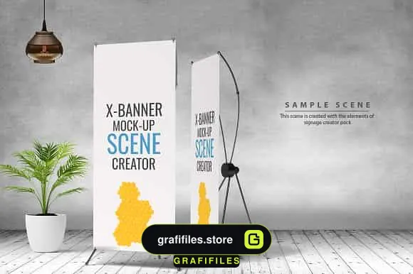 جعبه ابزار ساخت موکاپ استند و بنر