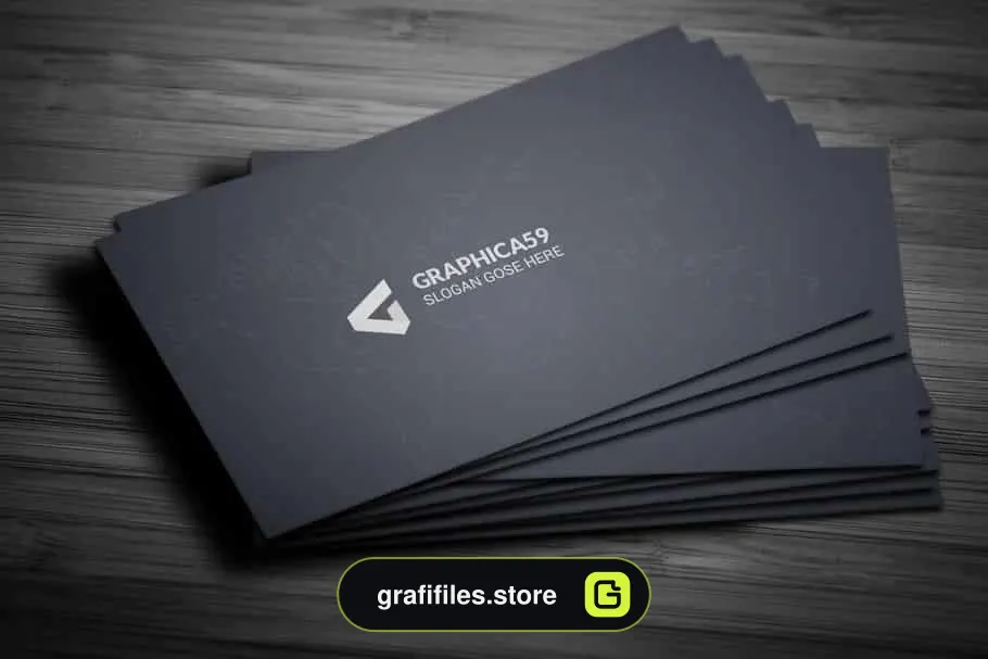 فایل لایه باز کارت ویزیت Simple Business Card Design Vol-01