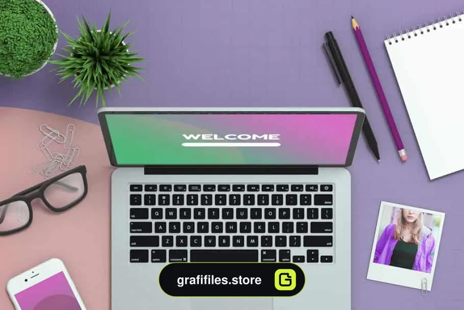 جعبه ابزار ساخت موکاپ اداری Simple Mockup Scene Creator