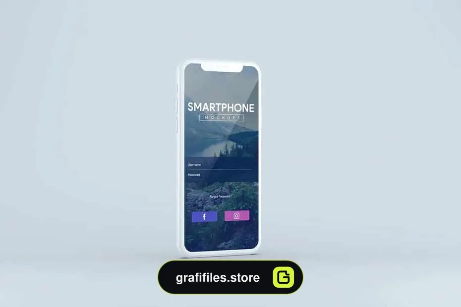 موکاپ تلفن هوشمند