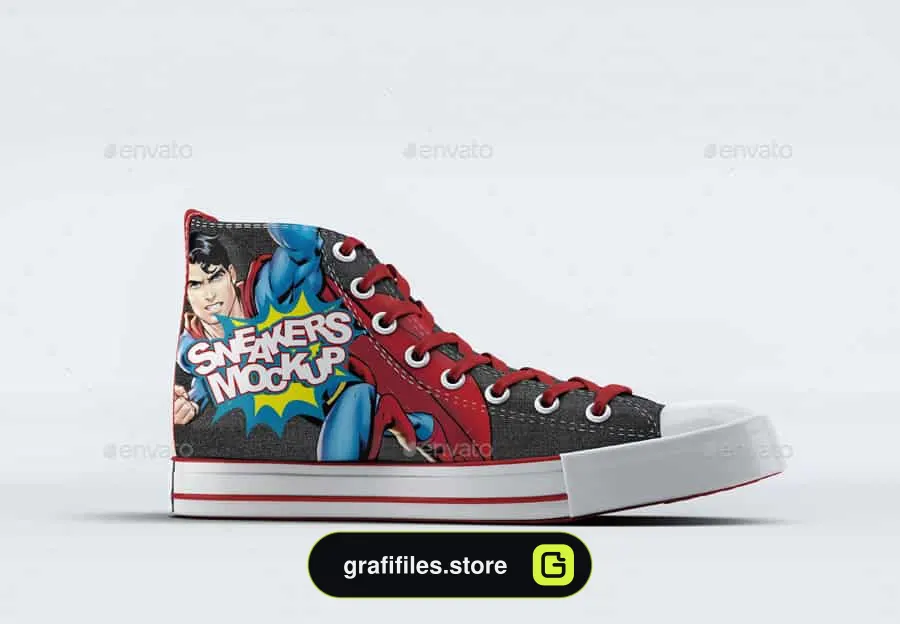 موکاپ اسنیکرز Sneakers Mock-Up V1