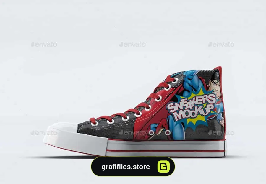 موکاپ اسنیکرز Sneakers Mock-Up V1